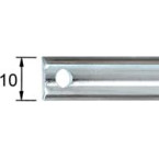 Half-Round Rail 10 x 3 mm...