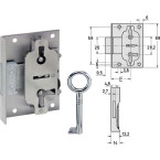 JuNie 611 Deadbolt Key Lock...