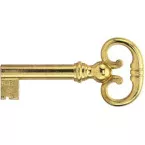 Key for Junie False Lever Lock 339 Bronze Rustic Standard Head per piece