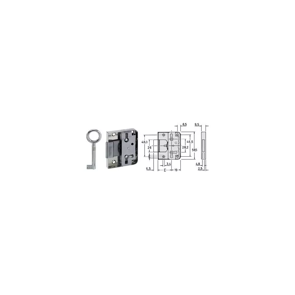 Deadbolt Lock, False Lever Junie 704...