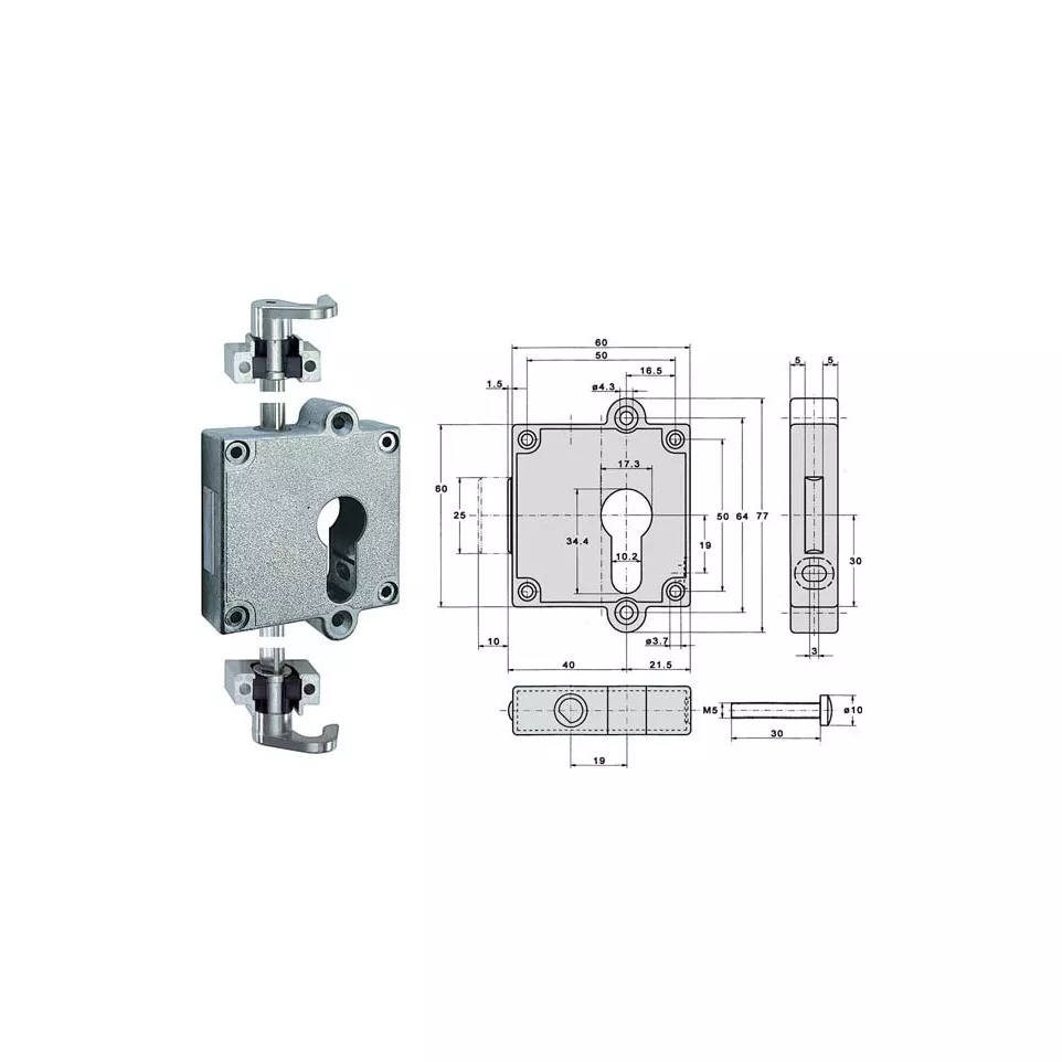 EURO Junie 7403 cilinderslot / pce
