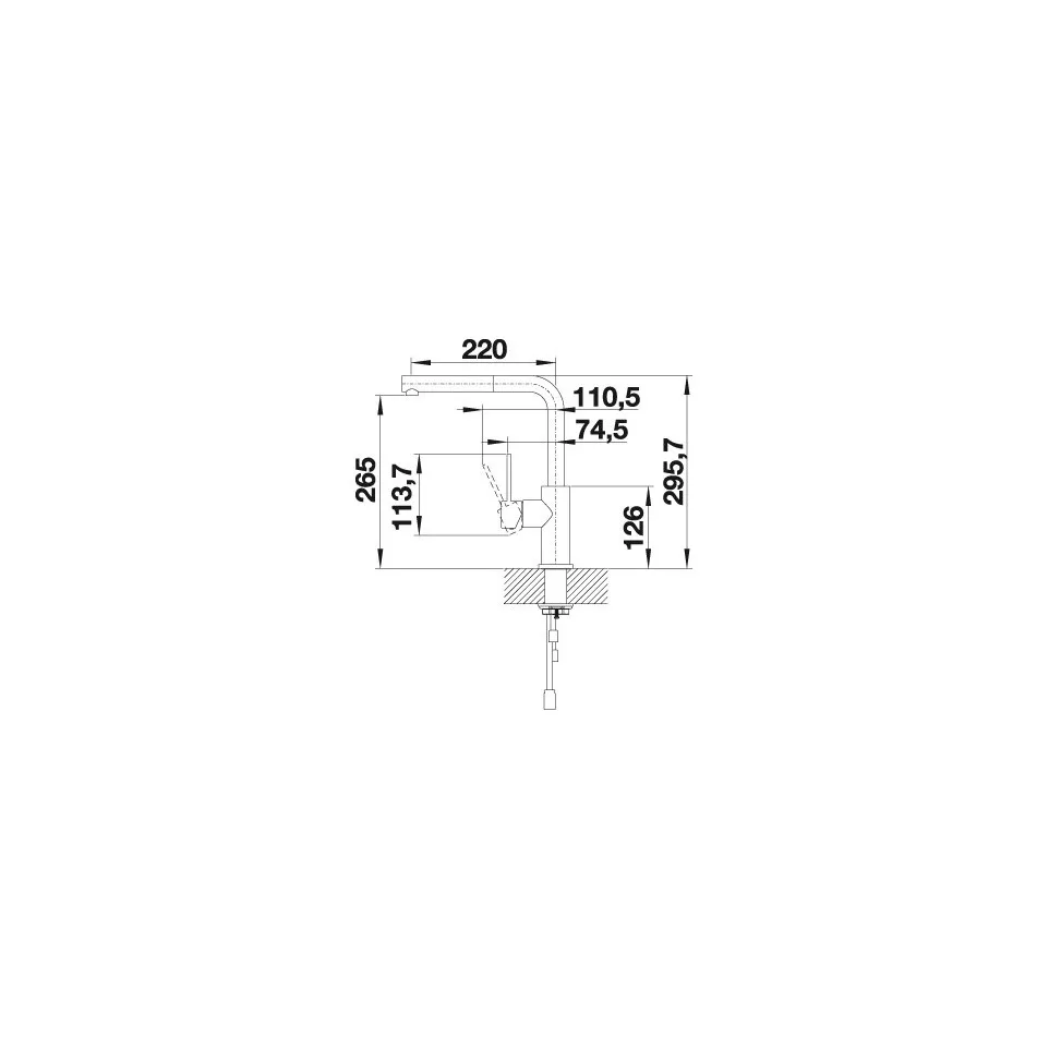 Blanco LANDORA inox...