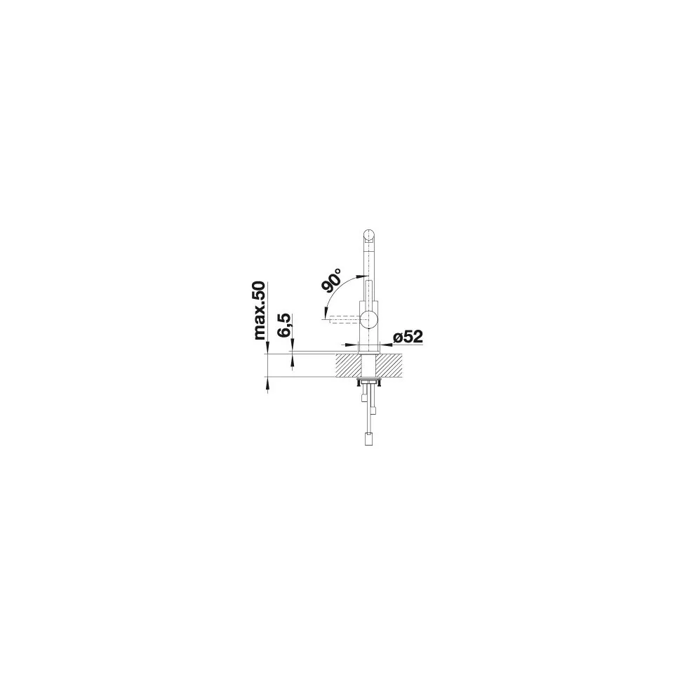 Mitigeur Blanco LANDORA Inox Brossé +...
