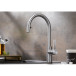 BLANCO CANDOR-S Brushed Stainless Steel Kitchen Mixer Tap with Pull-Out Spray Swivel Spout 360° / pc