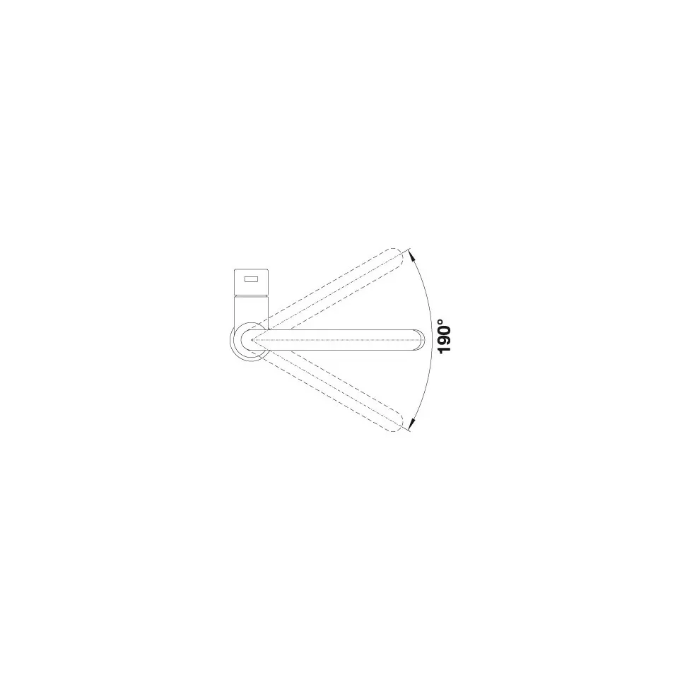BLANCO CANDOR-S Brushed Stainless...