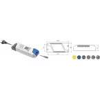 LED Transformator 30 W voorbekabeld + AMP aansluiting / pce