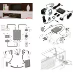 Infrared Repeater Set per piece