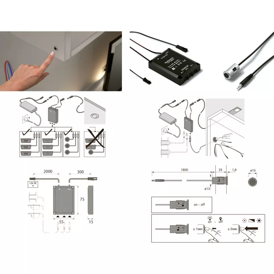 Push Button Dimmer Function for...