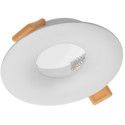 Alessio Round White Matte LED Downlight Holder / pc