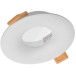 Alessio Round White Matte LED Downlight Holder / pc