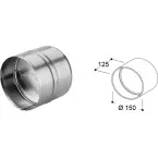 Clapet anti-retour Ø 150 mm / pce