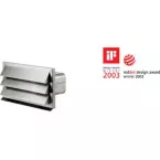 Stainless Steel Exterior Grille, Rectangular Inlet / pc