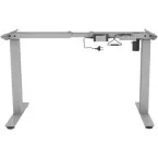 Piètement de bureau Contuo électrique charge 80 kg gris / pce