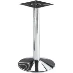 Centrale tafelpoot 55 Ø80mm inox look / pce