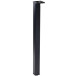 Table Legs 271R Square 80x80mm Black Textured Height 710mm Set of 4