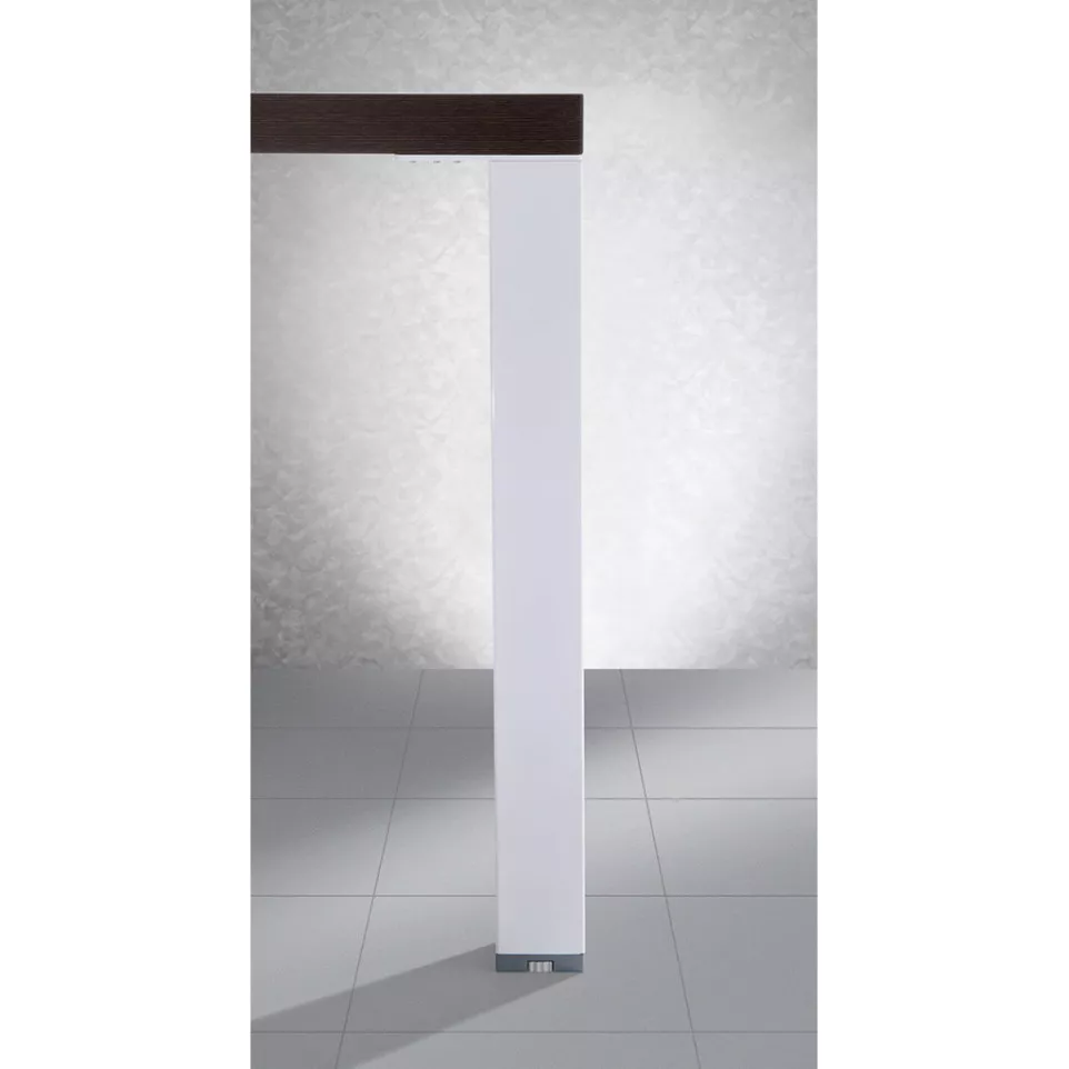 Tafelpoten 271R vierkant 80x80mm wit...