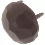 Cache vis rouillé martelé Ø24mm / pce