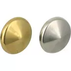 Brass Cabochon No. 064 Nickel Plated per Piece
