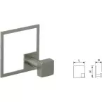 Square Hook on Perforated Square Stainless Steel No. DI.PX437 / pc