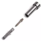 Crochet porte-manteaux TUULA II 50mm Ø14mm solide inox / pce