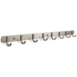 Porte manteaux SAMU 8 crochets inox / pce