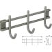 Stainless Steel 3-Hook Coat Rack No.2170 / pc