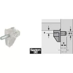 Hettich Safety Shelf Support 3 mm per piece
