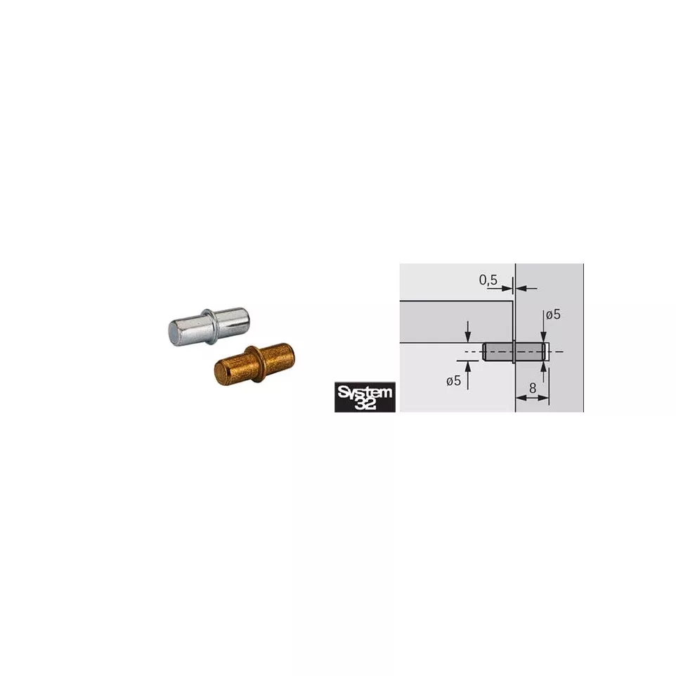 Hettich Duplo Shelf Support / pc