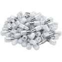 Double Shelf Support Pin 5mm with Rubber / 100 pcs