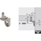 Hettich Sekura 7 Shelf Support per piece