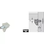 Hettich SAFETY schapsteun 5mm bruin / pce