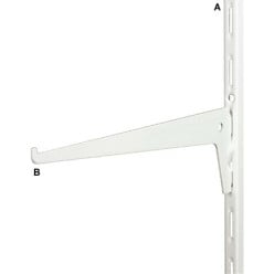 Simple bracket ELEMENT SYSTEM series 5000 400mm set of 2 pieces
