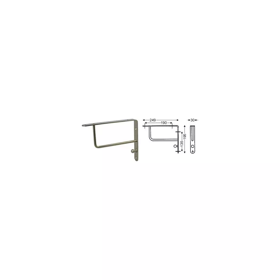 Decoratieve beugel WB-26 250x195x30mm...