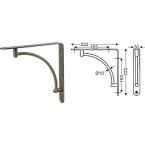 Decoratieve beugel WB-25...