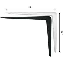 Gestempelde console n°6 150x125mm zwart / pce