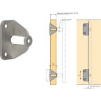 Adapter for Matte Nickel...