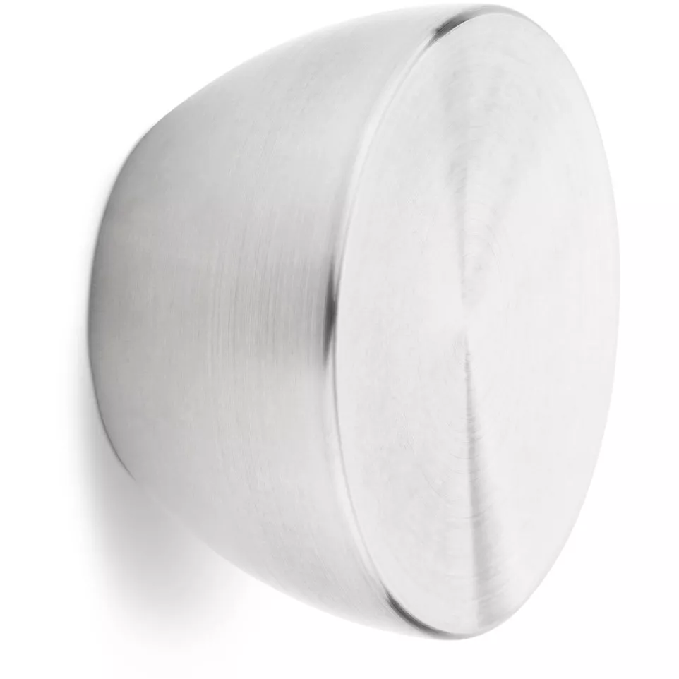 Bouton cylindrique plat Ø34mm inox...