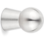Pion knop Ø20mm geborsteld...