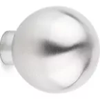 Brushed Stainless Steel Ball Knob Ø15mm per piece