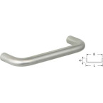 Poignée U Ø10x288mm inox...