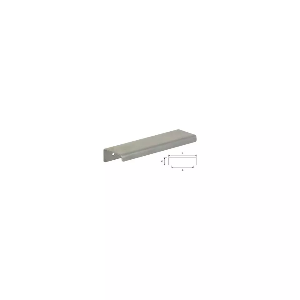 Opschroefbare L-greep 96x128x40mm...