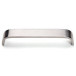 Poignée Flat U large 128mm inox brossé / pce