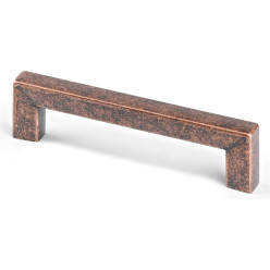 Poignée Square 64mm cuivre antique / pce