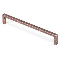 Handgreep Basic 90° 320mm antiek koper / pce