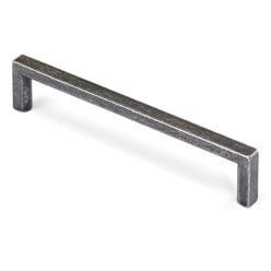 Handgreep Basic 90° 128mm antiek tin / pce