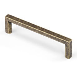Handgreep Basic 90° 160mm antiek brons / pce