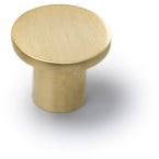 Brushed Gold Round Disc...