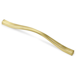 Handgreep Fluid 192mm geborsteld goud / pce