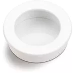 Stylus Round Bowl Ø50mm Matte White per piece