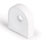 Bouton Circle 40x40mm blanc...